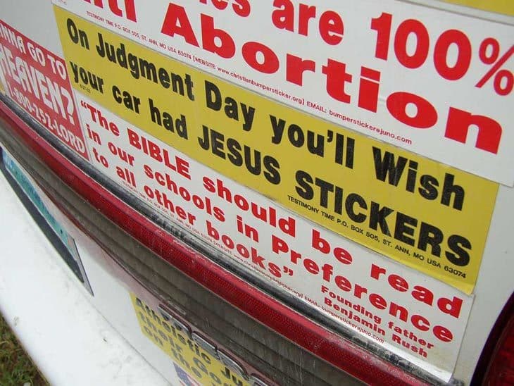 On Judgment Day you'll Wish you car had JESUS STUCKERS | Sticker